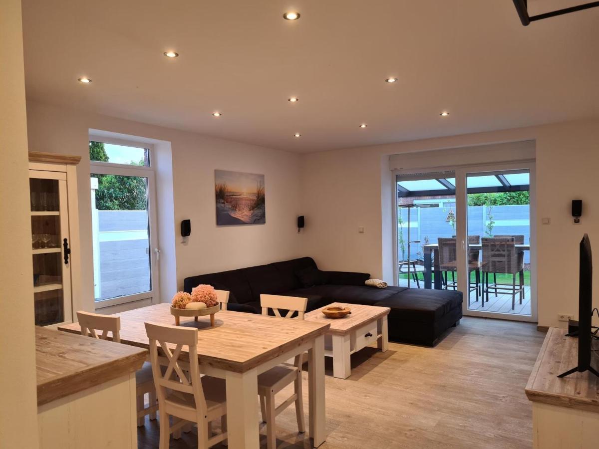 Ferienhaus Hornhecht Dornumersiel Buitenkant foto
