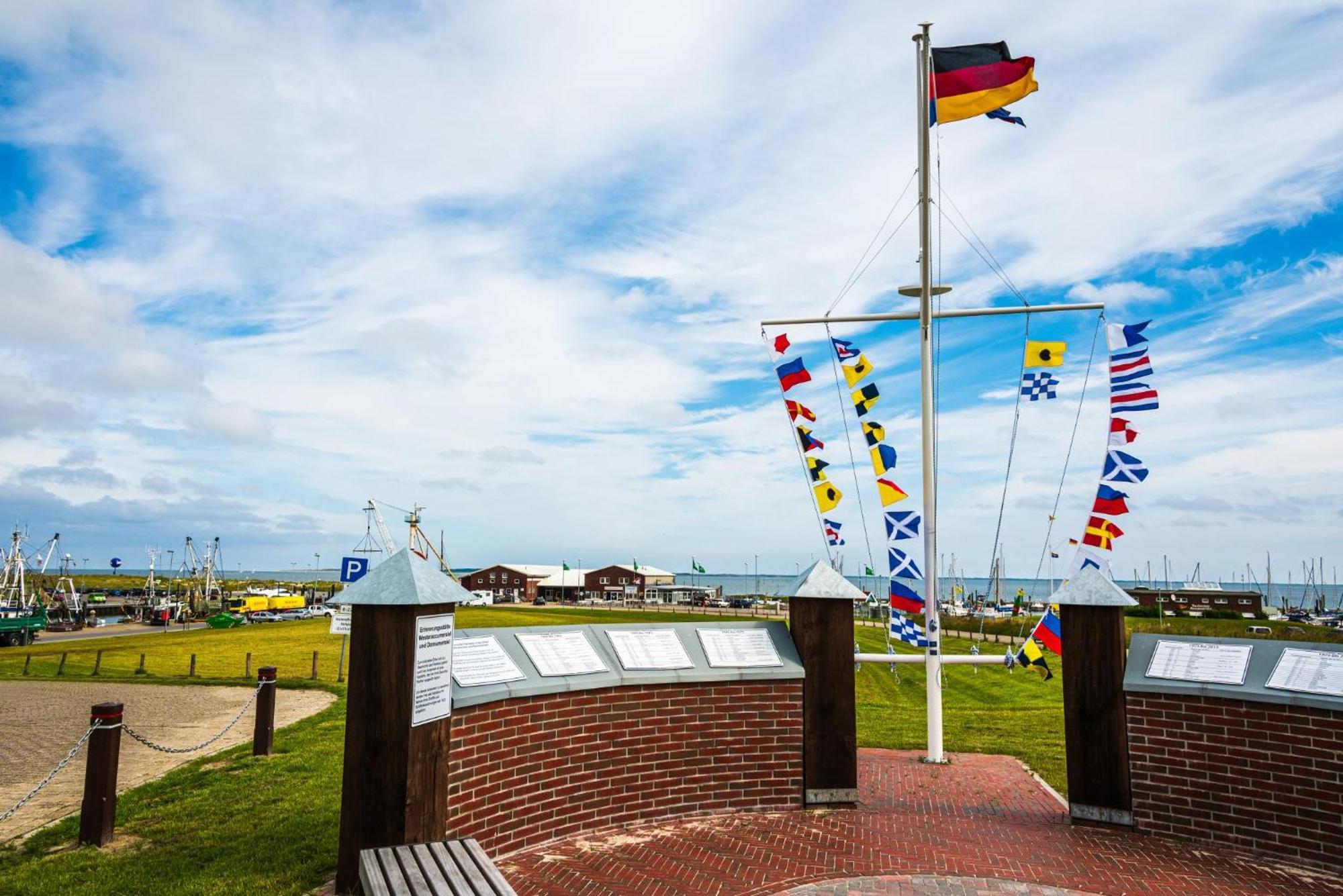 Ferienhaus Hornhecht Dornumersiel Buitenkant foto