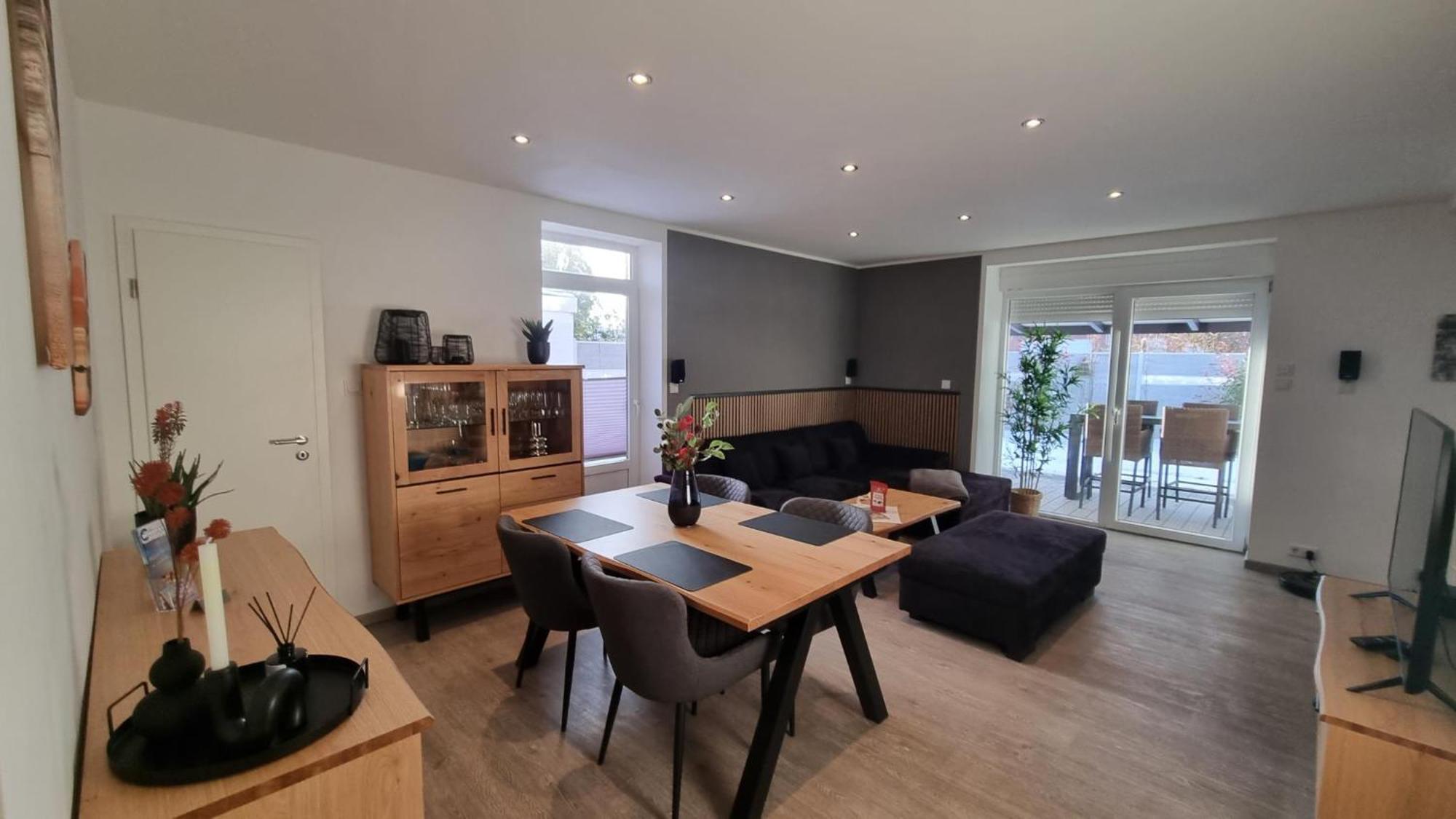Ferienhaus Hornhecht Dornumersiel Buitenkant foto